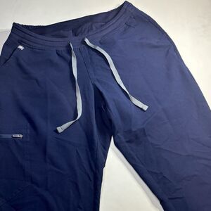 FIGS Maternity Scrub Pants Zamora Jogger Navy Womens Small Technical Collection